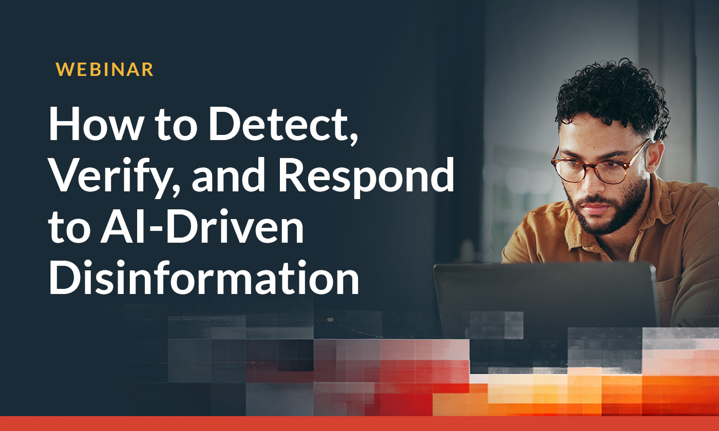 RSVP for AlertMedia's AI disinformation webinar