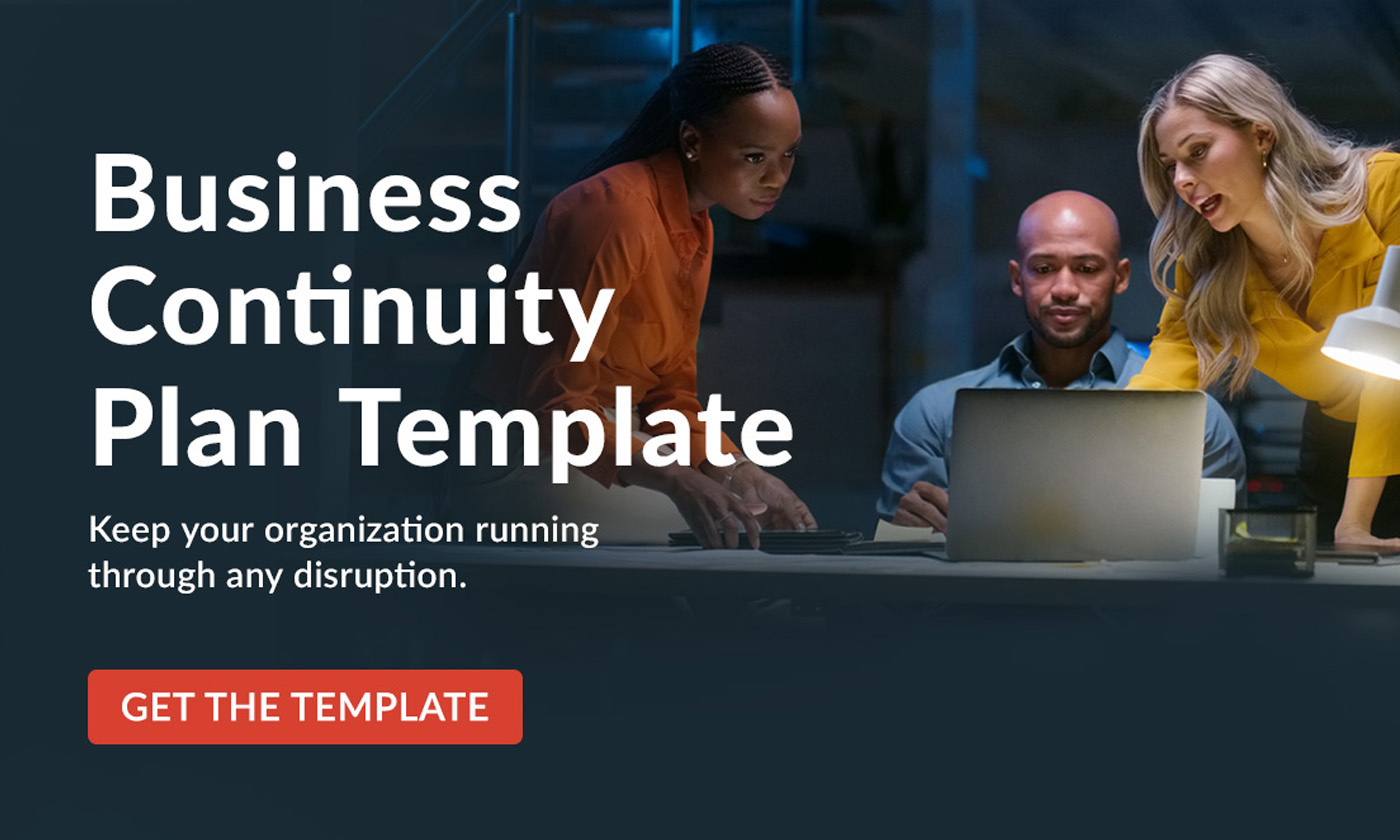 Get the Business Continuity Plan Template