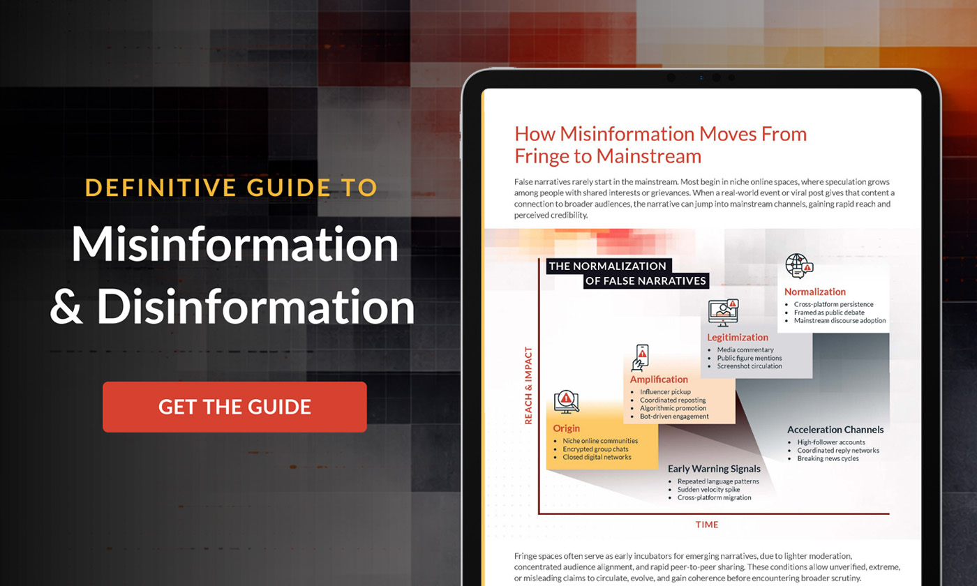 Get the Definitive Guide to Misinformation & Disinformation