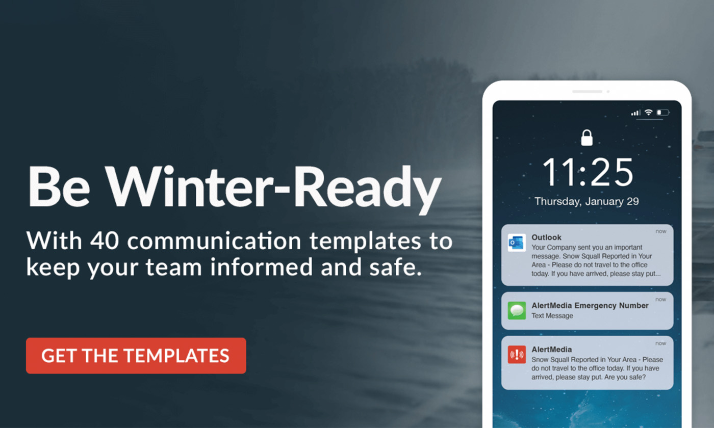 Get the Winter Weather Templates.