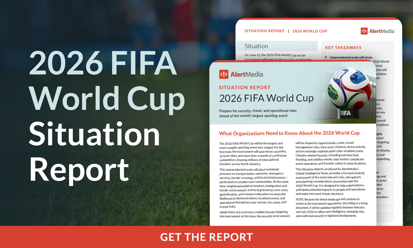 Link to 2026 FIFA World Cup Situation Report.