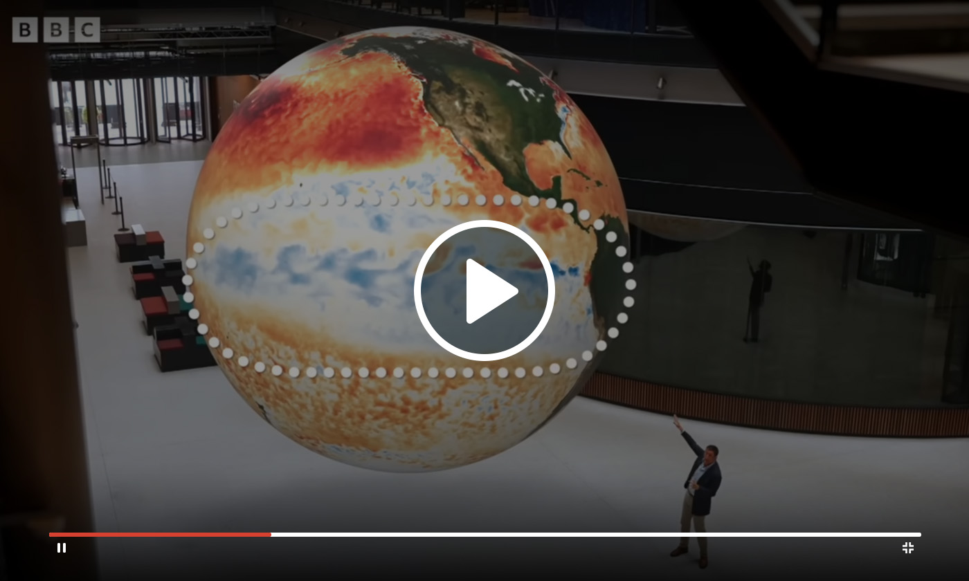 Godzilla El Nino BBC video