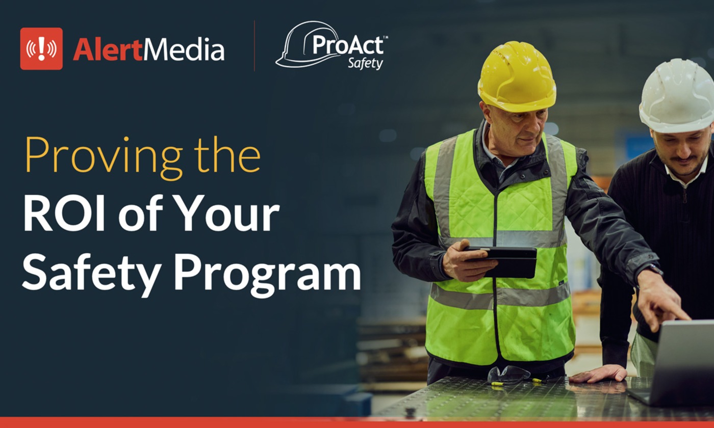 Proving the ROI of Your Safety Program webinar